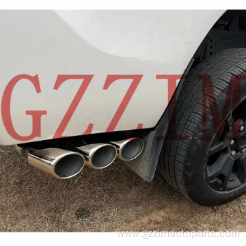 Hilux Revo 2016+ side aluminum alloy exhaust pipe